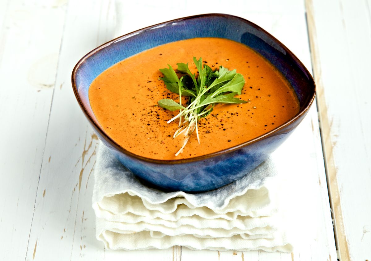 Smoky Red Pepper Soup