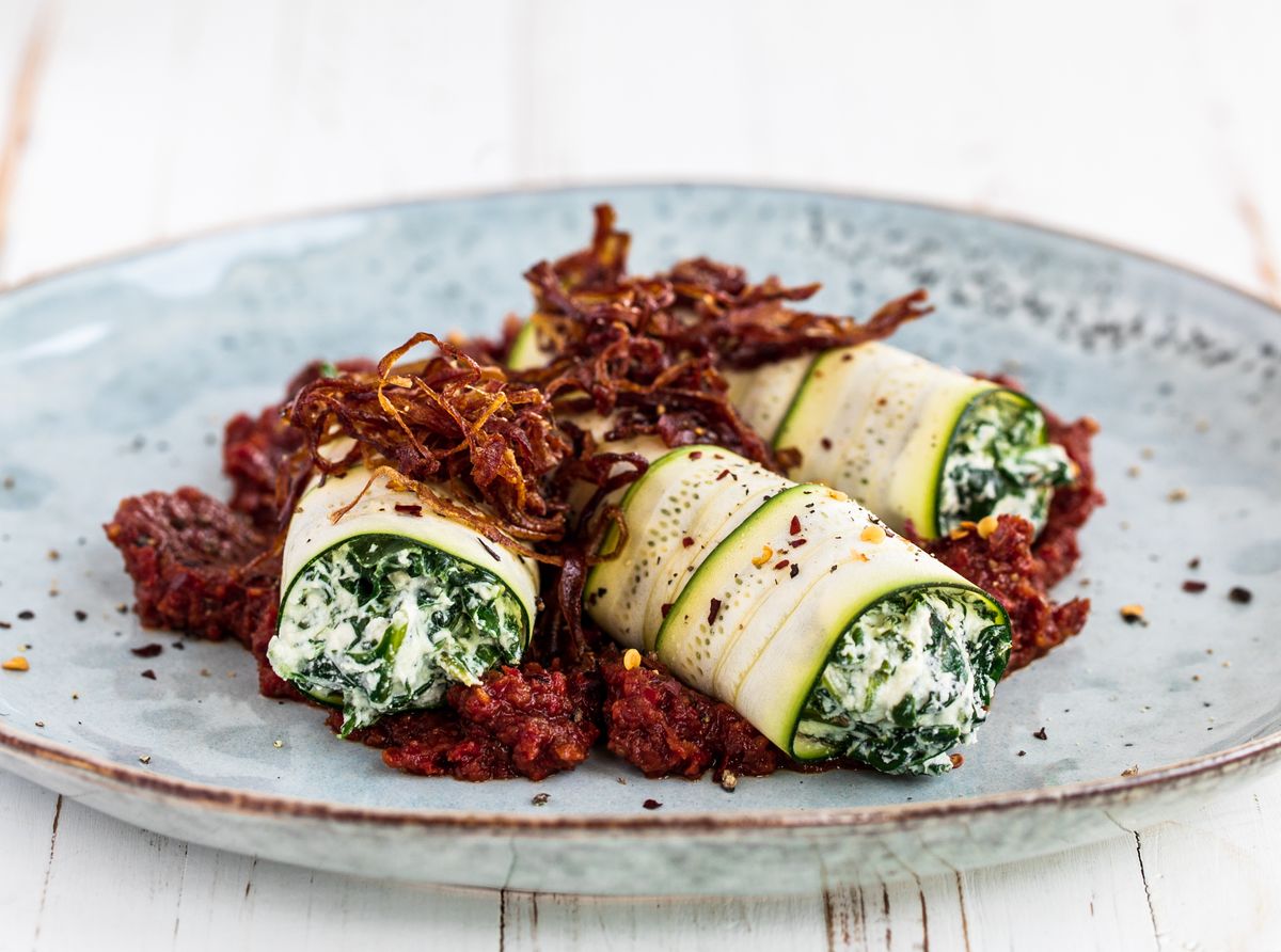 Spinach & Macadamia Ricotta Cannelloni