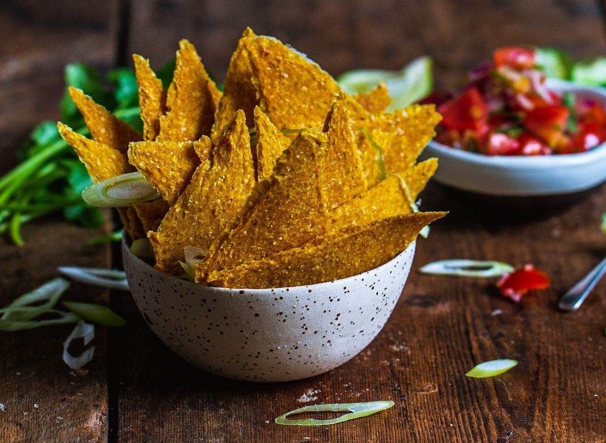 Raw Dehydrated Corn Chips