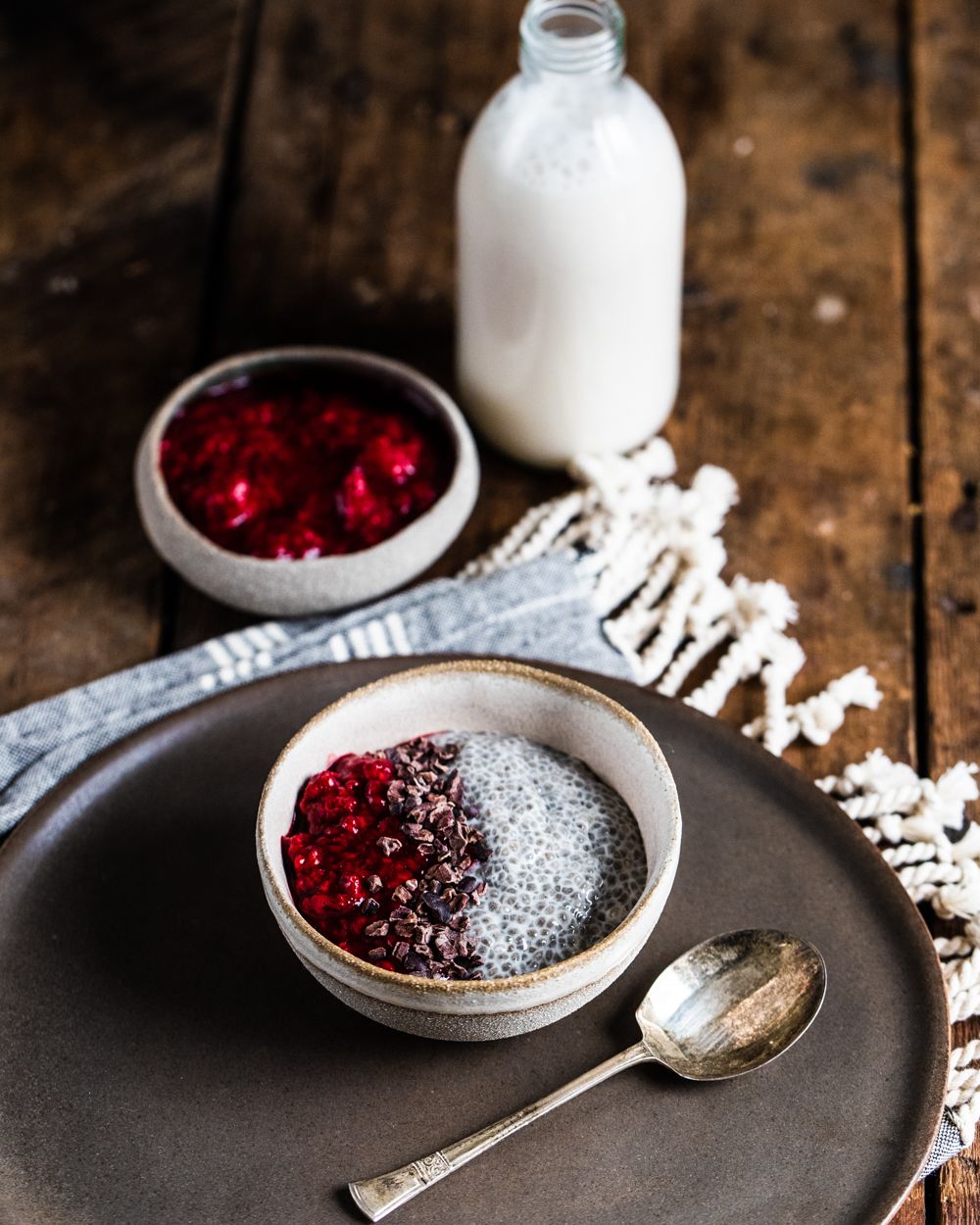 Chia Pudding with Almond Milk