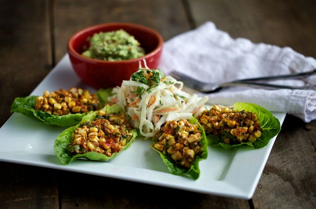 BBQ Corn Salad with Coleslaw