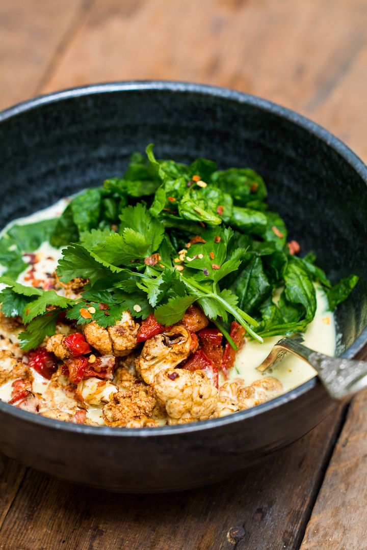 Curried Coconut Cauliflower