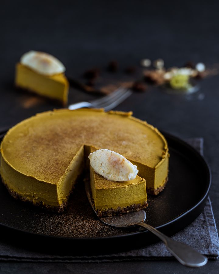 Raw Pumpkin Pie